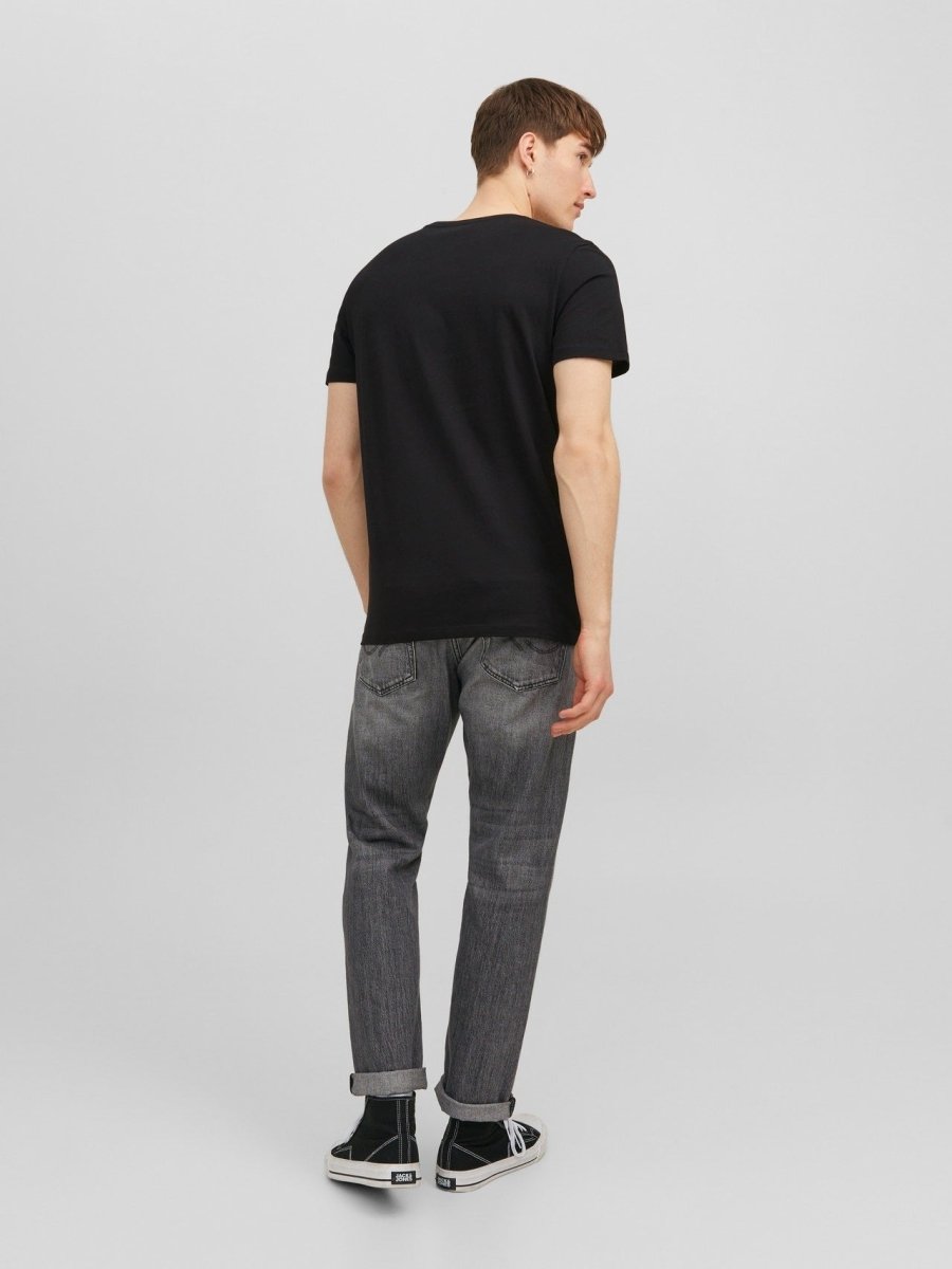 JACK & JONES Logo Round Neck T-Shirt - Smgarment's