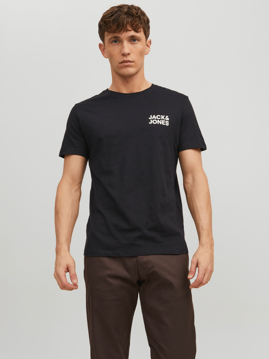 JACK & JONES Logo Round neck T-shirt - Smgarment's