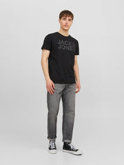 JACK & JONES Logo Round Neck T-Shirt - Smgarment's