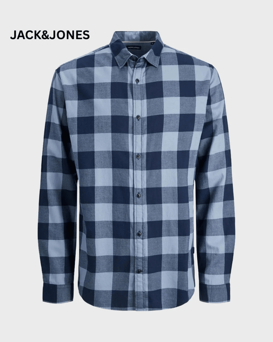 JACK & JONES MEN'S Checked Shirt - Smgarment's