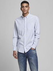 JACK & JONES Mens Oxford L/S Noos Shirt - Smgarment's