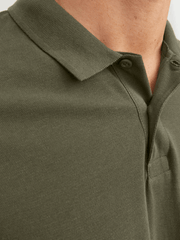 JACK & JONES Plain Shirt collar Polo - Smgarment's