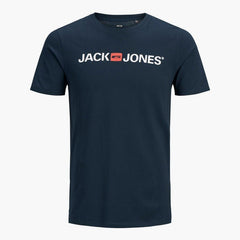 JACK & JONES Round Neck Logo T-shirt - Smgarment's