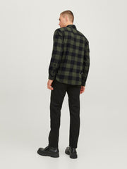 JACK & JONES SLIM FIT CHECKED SHIRT - SMgarment's