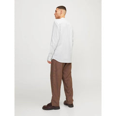 JACK & JONES SUMMER TUNIC - WHITE COTTON|LINEN - SMgarment's