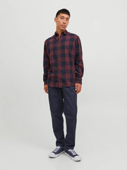 Jack & Jones Men Slim Fit Checked shirt