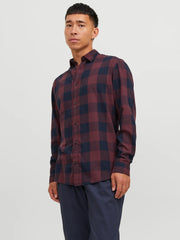 Jack & Jones Men Slim Fit Checked shirt