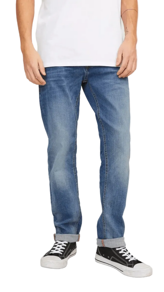 JACK&JONES JJITIM JJORIGINAL AM 781 50SPS NOOS Slim Straight Fit Jeans - Smgarment's