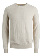 JACK&JONES Plain Knitted Pullover - Smgarment's
