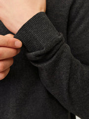 JACK&JONES Plain Knitted Pullover - Smgarment's