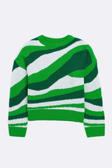 Jacquard Crew Knit - SMgarment's