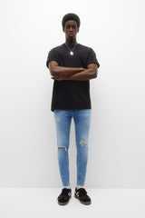 JEANS SUPER SKINNY FIT COM RASGÕES - SMgarment's