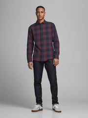 JJEGINGHAM TWILL SHIRT L/S NOOS SHIRT - Smgarment's