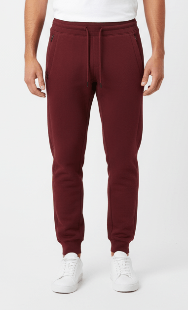 JORDAN CRAIG UPTOWN JOGGER SWEATPANTS (WINE) - Smgarment's