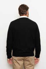 Jules Cashmere Black Sweater - Smgarment's