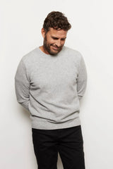 JULES Cashmere Sweater in Grey - Smgarment's