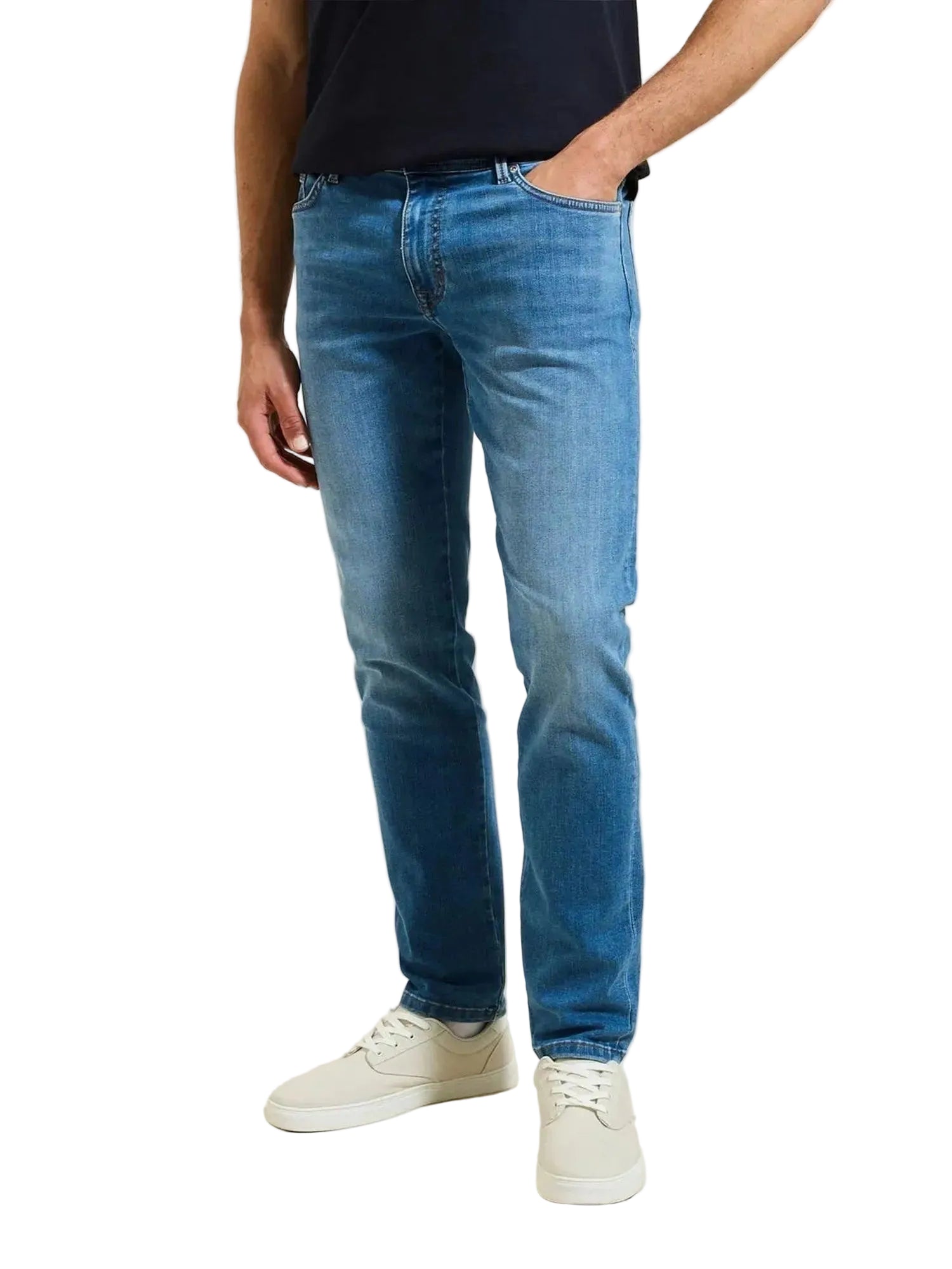 JULES Urbanflex 3 - length slim jeans - Blue - SMgarment's
