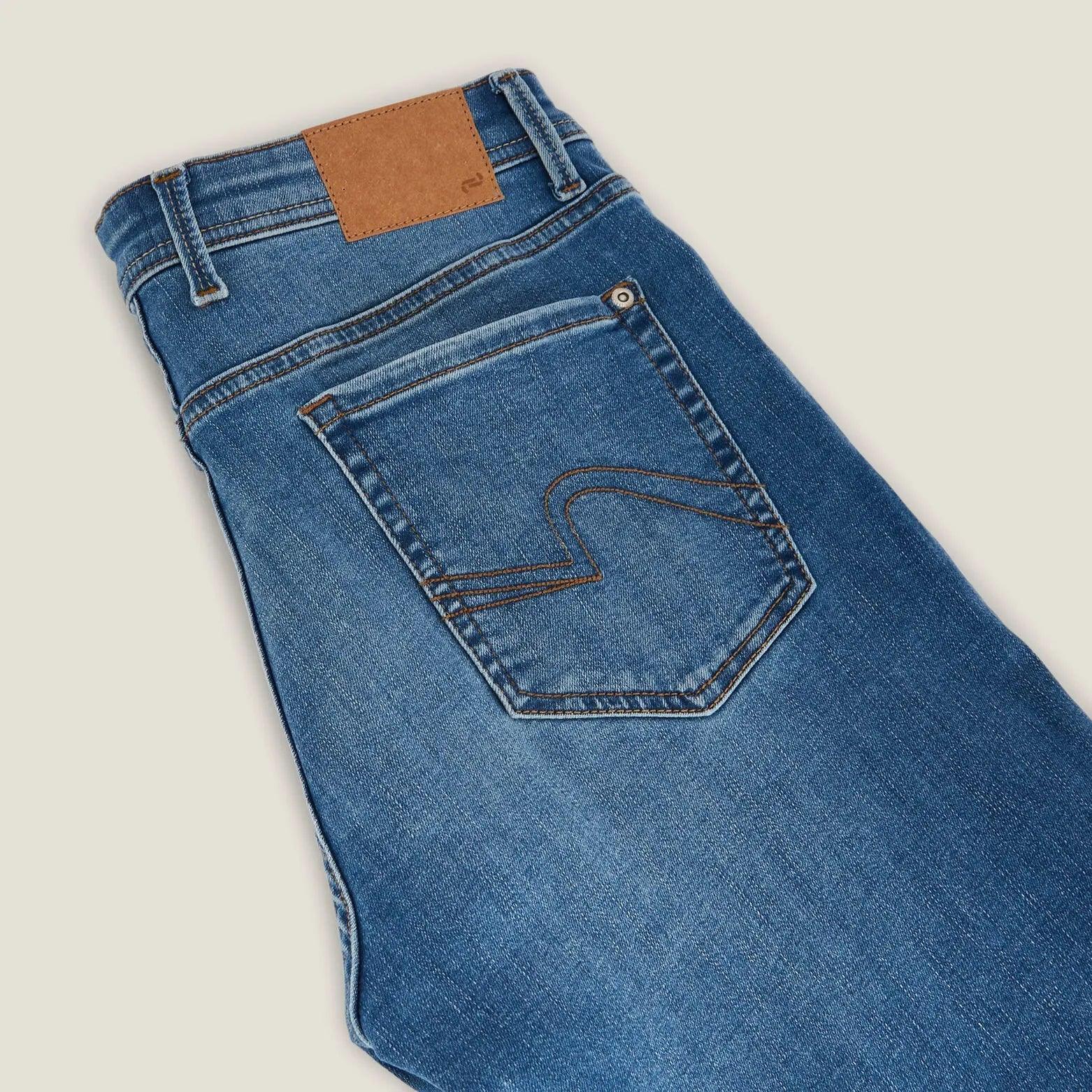JULES Urbanflex 3 - length slim jeans - Blue - SMgarment's