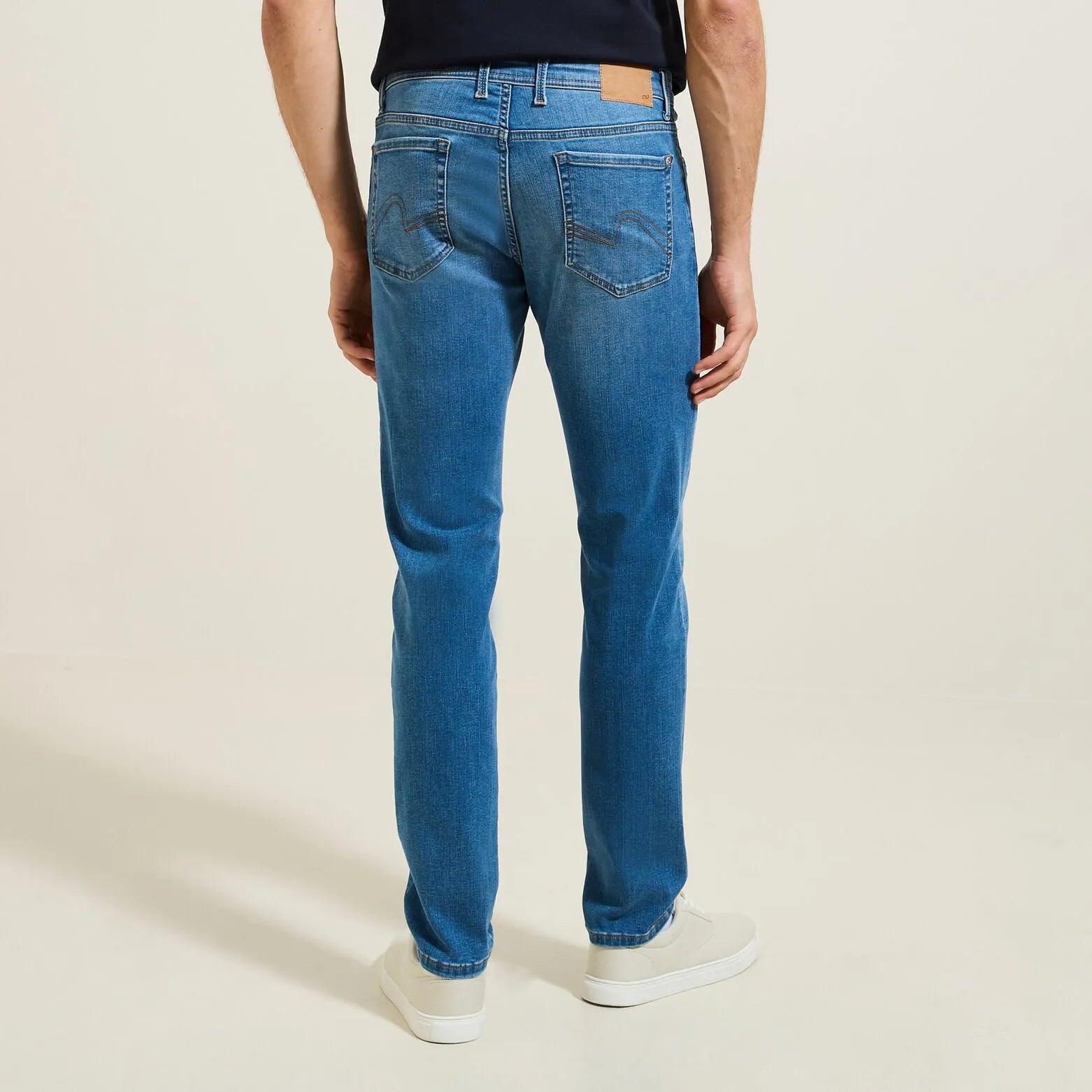 JULES Urbanflex 3 - length slim jeans - Blue - SMgarment's