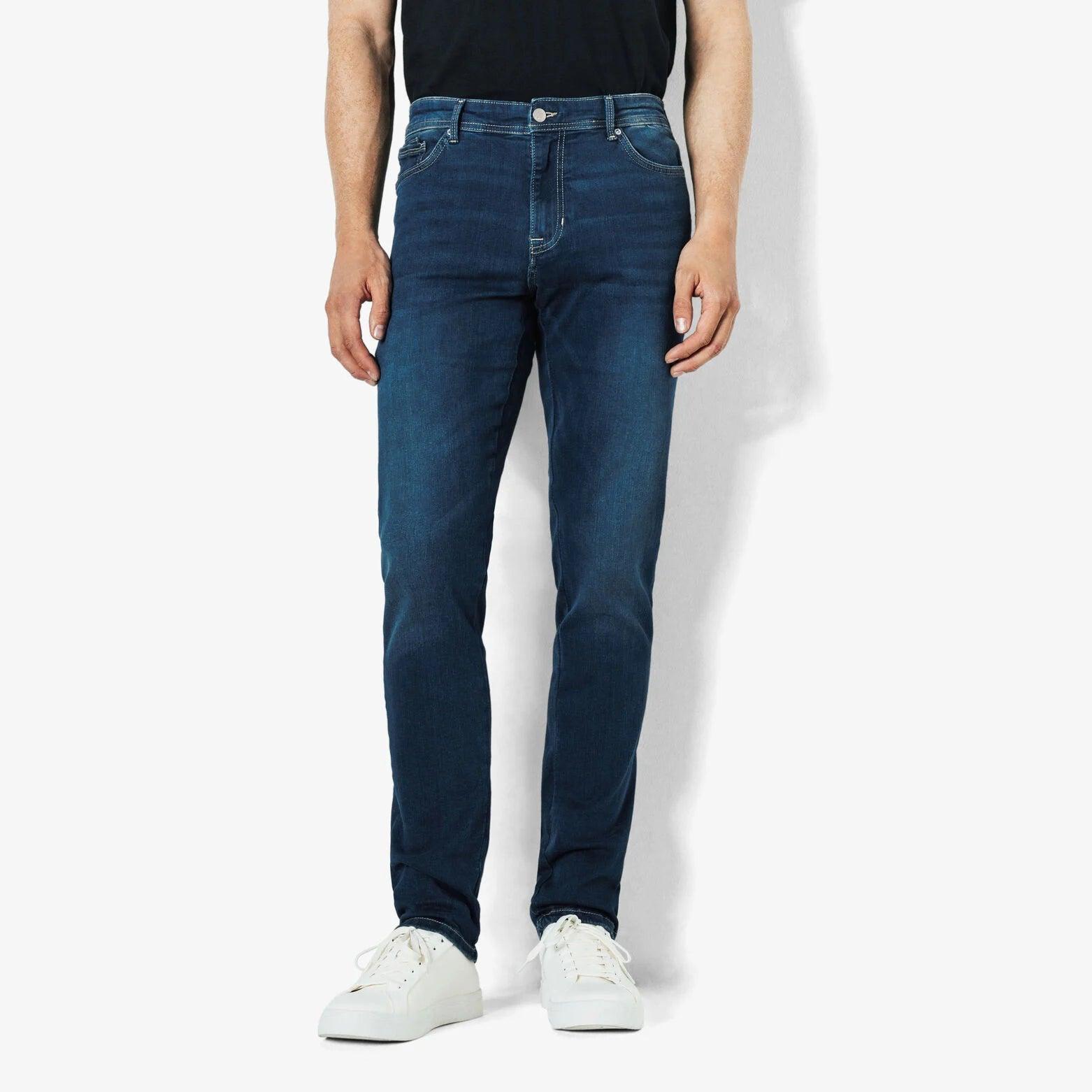 JULES Urbanflex 4 - length slim jeans - Blue - SMgarment's