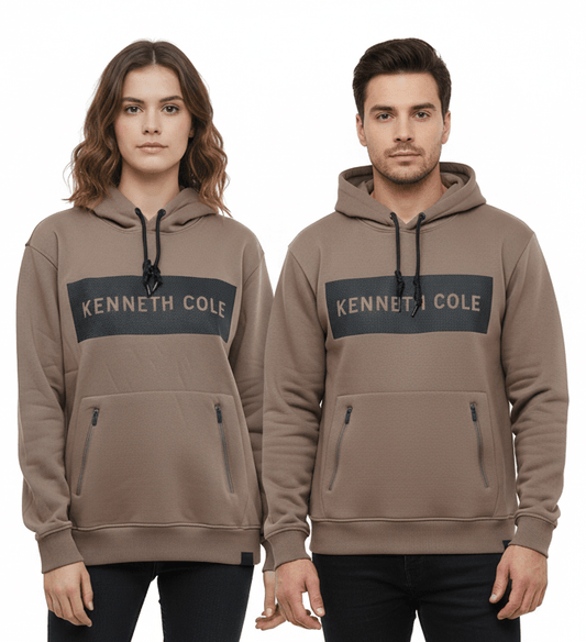 KENETH COLE MENS EMBOSSED LOGO HOODIE - Smgarment's