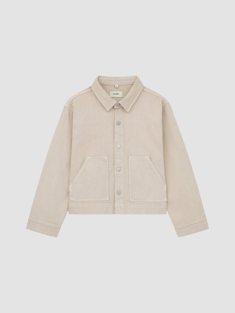 KIDS Ash Denim Jacket Long Sleeve - Smgarment's