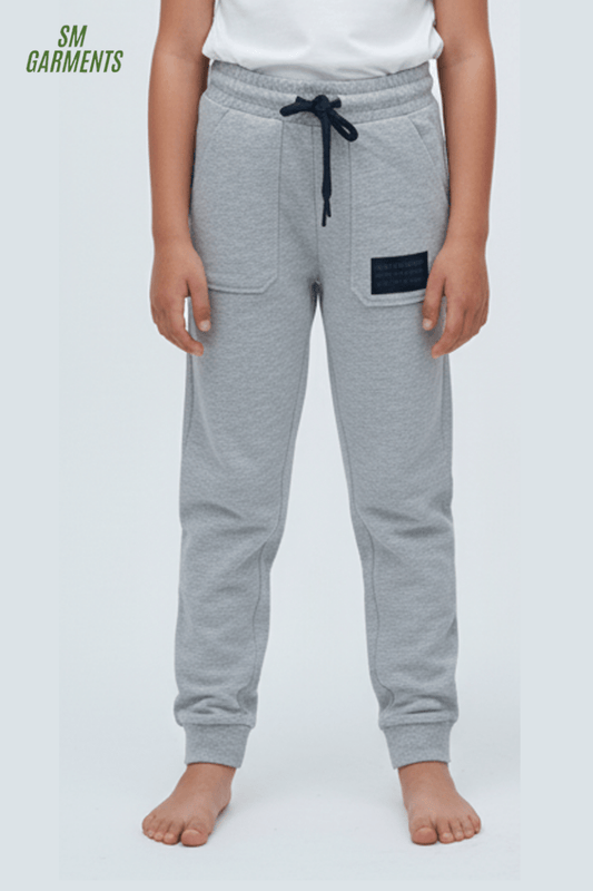 KIDS BASIC GRAY TROUSER - Smgarment's