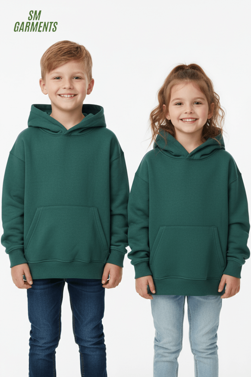 KIDS BASIC HOODIE - Smgarment's