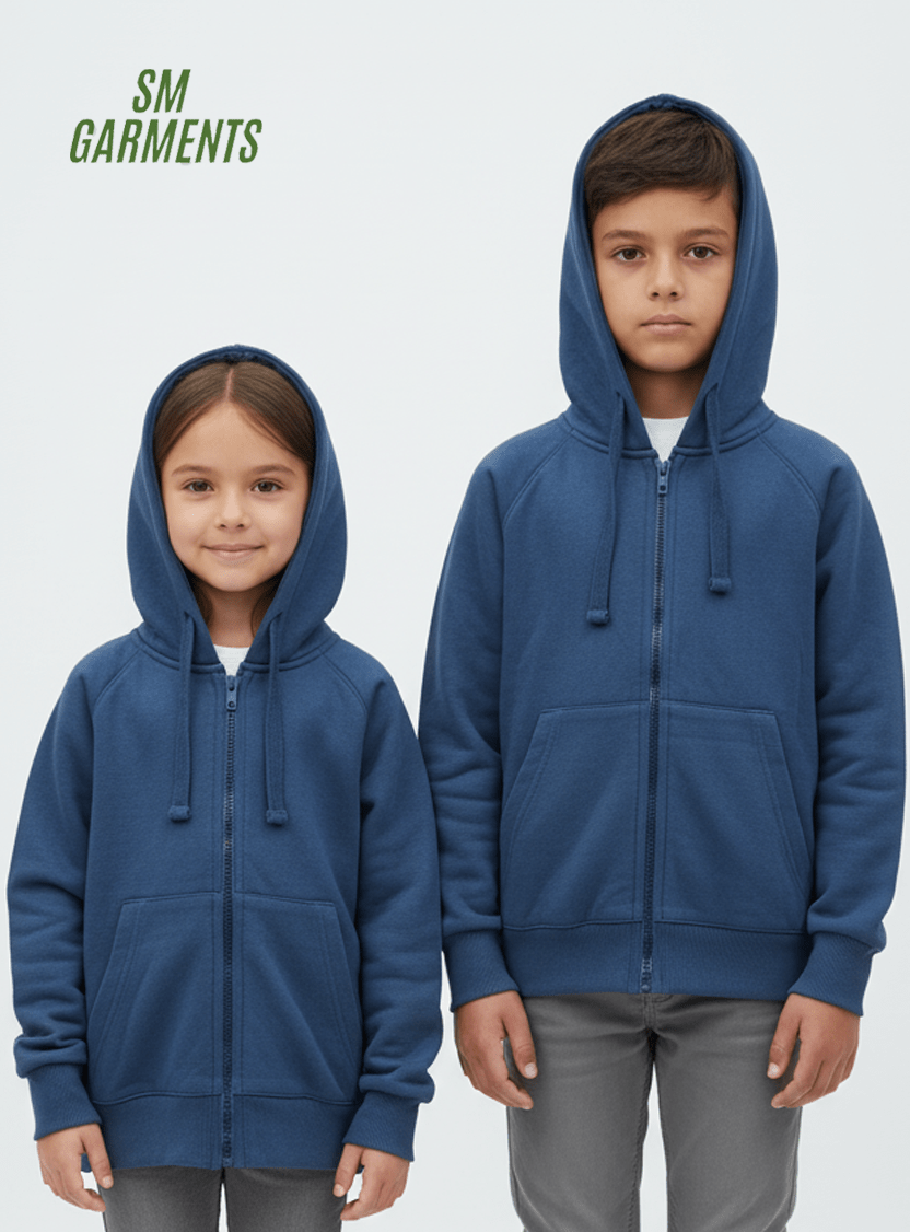 KIDS BASIC HOODIE - Smgarment's