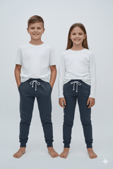 KIDS BASIC TEXTURED TROUSER - Smgarment's