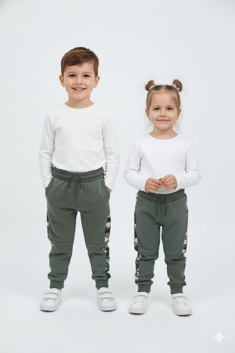 KIDS CAMOUFLAGE TROUSER - Smgarment's