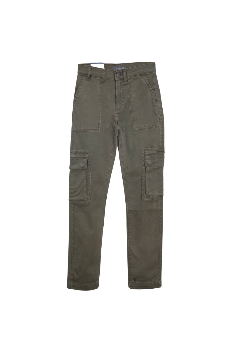 Kids’ Cargo Pants – Olive Green - Smgarment's