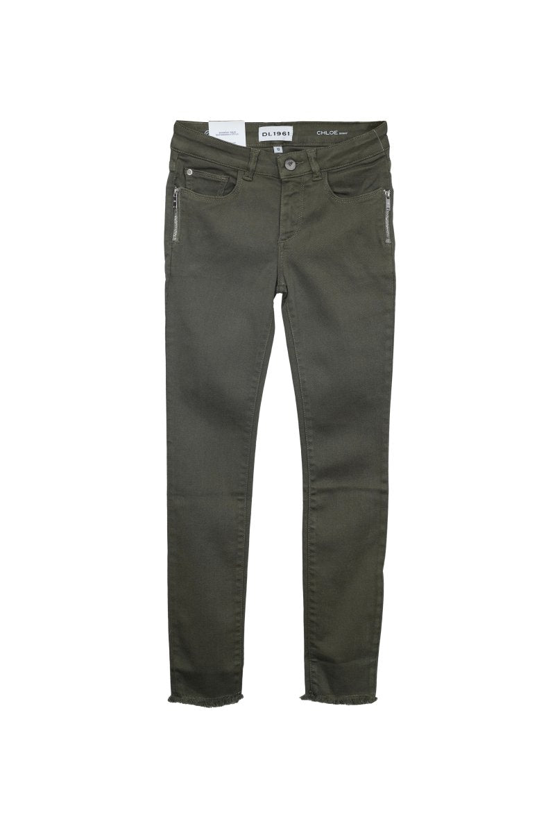 Kids CHLOE Skinny Jeans with Zipper Pockets - Smgarment's