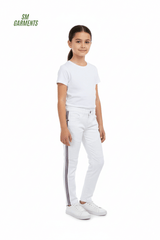 KIDS ' Distressed Jeans with Side Stripe - Smgarment's