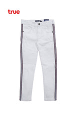 KIDS ' Distressed Jeans with Side Stripe - Smgarment's