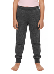 Kids' Essential Marled Fleece Joggers Trouser - Charcoal Grey - Smgarment's