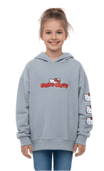 Kids' Hello Kitty Graphic Hoodie – Grey - Smgarment's