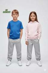 Kids Jogger Trousers With Embroidery - Smgarment's