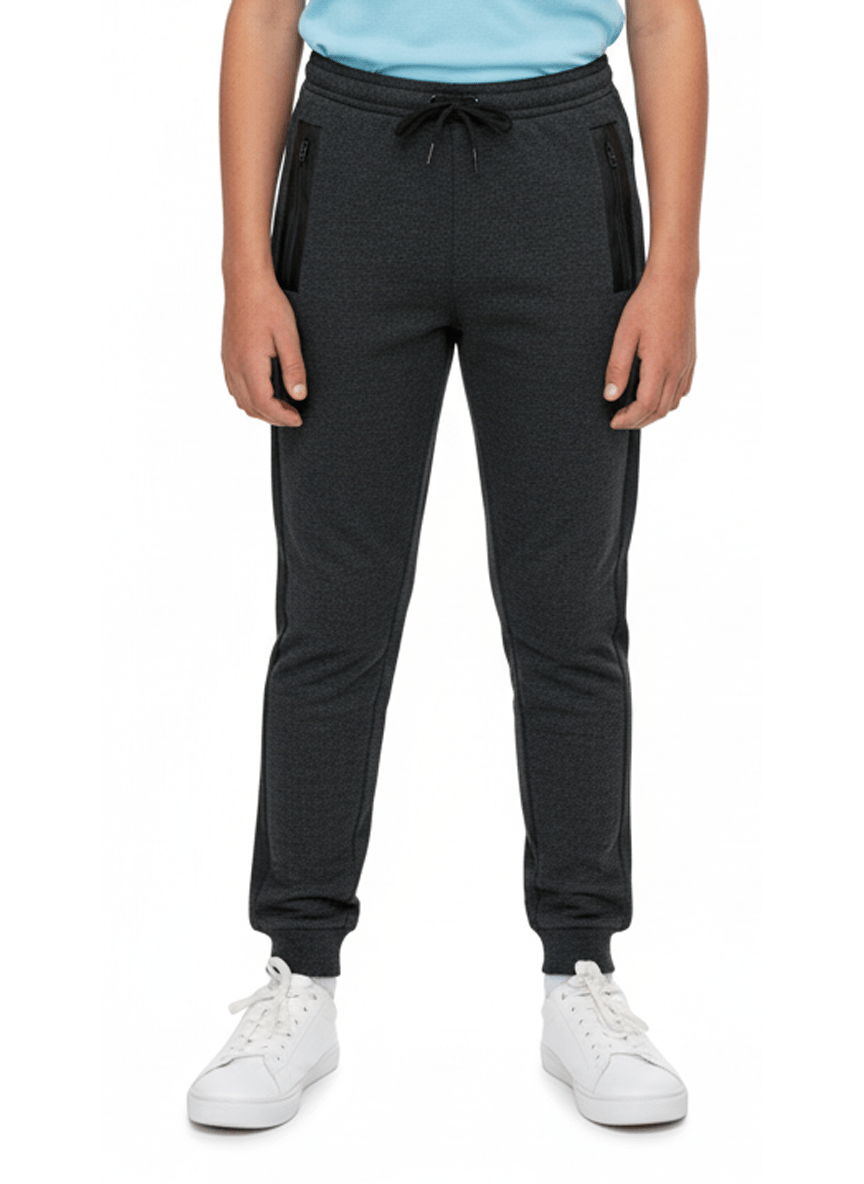 KIDS Performance Tech Jogger Trouser - Charcoal Grey - Smgarment's