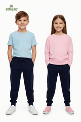 KIDS PLAIN BLUE TROUSER - Smgarment's