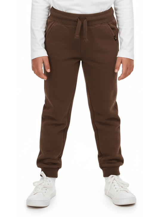 KIDS PLAIN BROWN TROUSER - Smgarment's