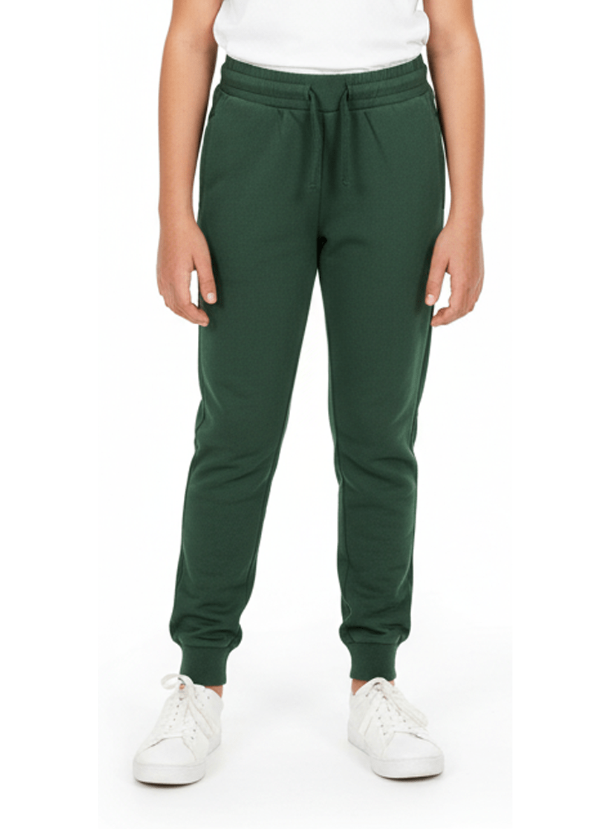 KIDS PLAIN GREEN JOGGER TROUSER - Smgarment's