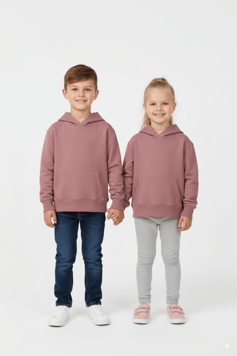KIDS Premium Pullover Hoodie - Dusty Rose - Smgarment's