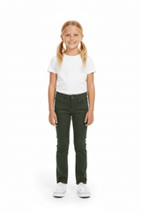 Kids Straight Leg Jeans – Forest Green - Smgarment's