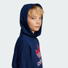 Kids Unisex Big Logo Oversized Hoodie - Smgarment's
