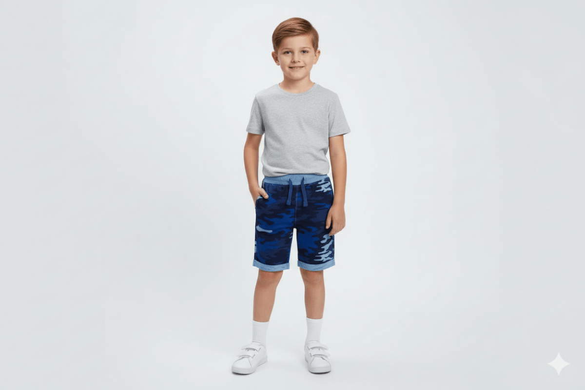 KIKI & KOKO Boys Camouflage Short - Smgarment's