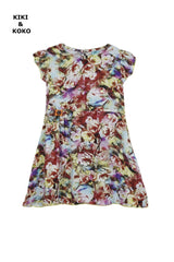 KIKI&KOKO GIRLS FLORAL DRESS - Smgarment's