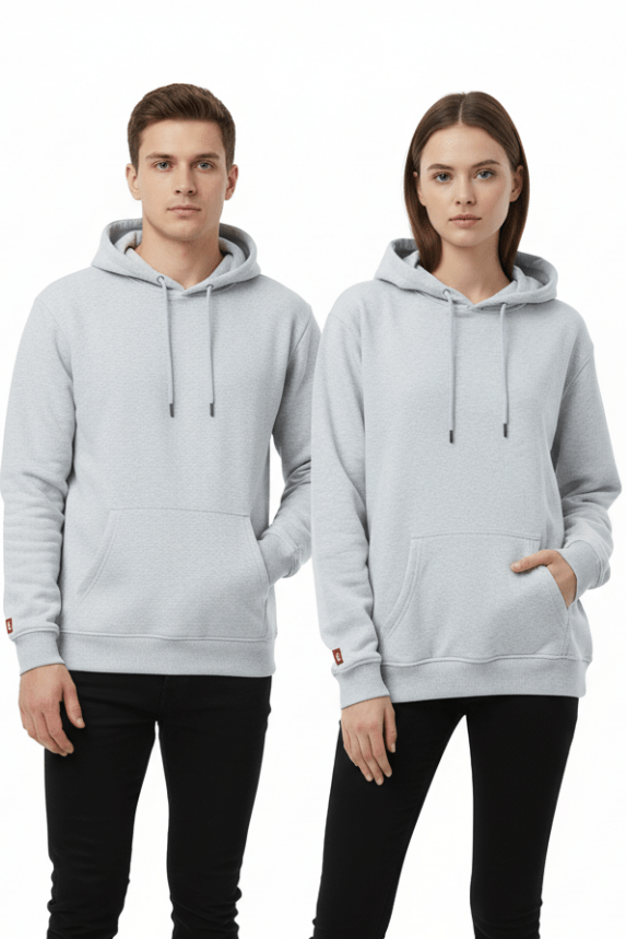 kleinigkeit bassick Grey Hoodie - Smgarment's