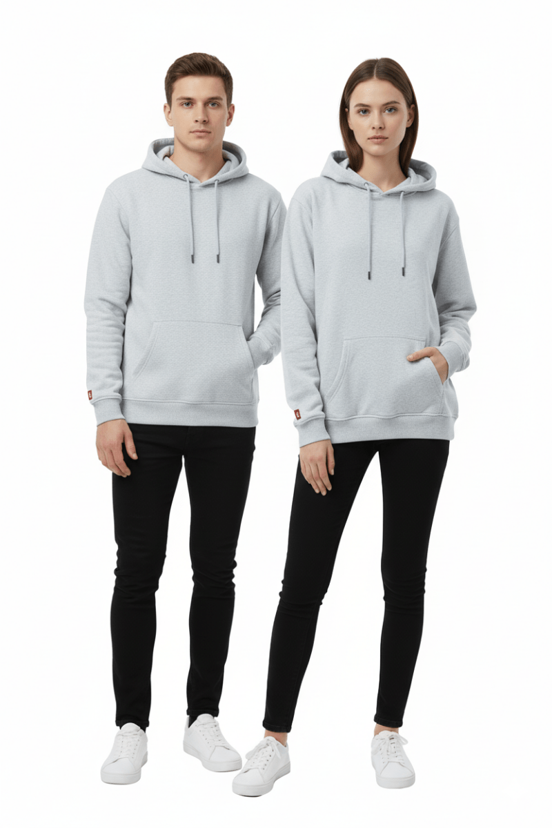 kleinigkeit bassick Grey Hoodie - Smgarment's