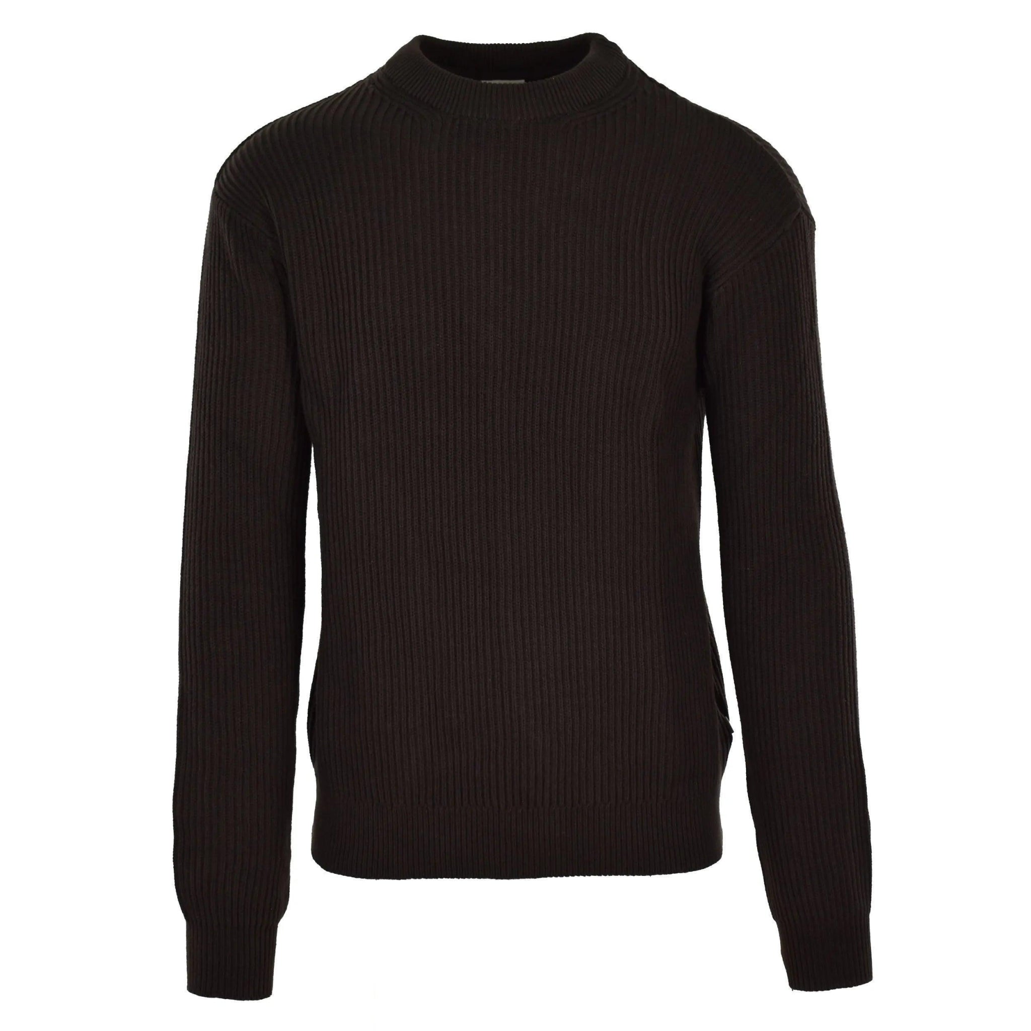 Knitted Blouse Dark Brown - SMgarment's